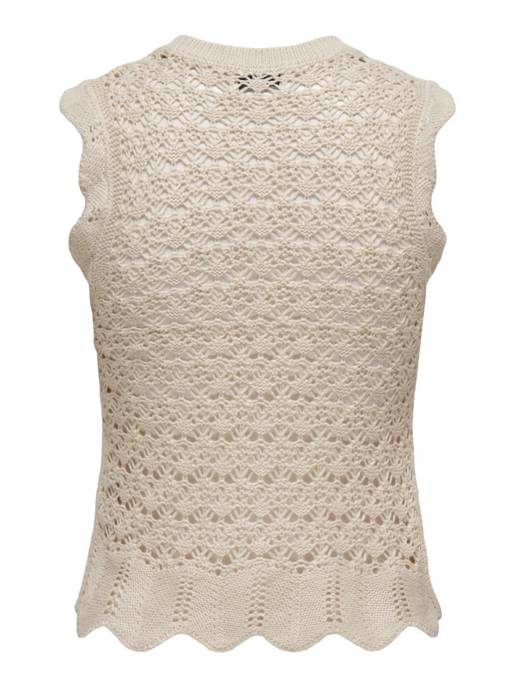 JDY JDYSUN EVELYN S/L O-NECK TOP KNT