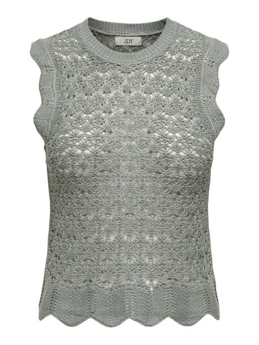 JDY JDYSUN EVELYN S/L O-NECK TOP KNT