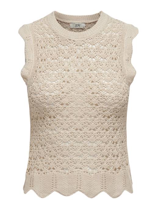 JDY JDYSUN EVELYN S/L O-NECK TOP KNT