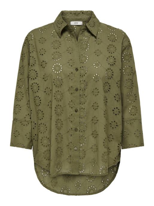 JDY JDYTALLIE 3/4 LONG SHIRT WVN