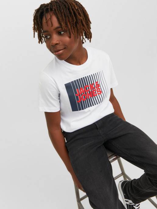 JACK&JONES JJECORP LOGO TEE PLAY SS O-NECK NOOS JNR