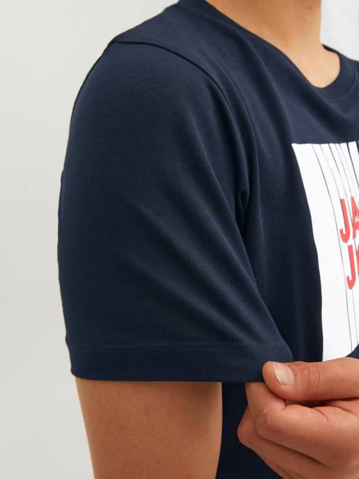JACK&JONES JJECORP LOGO TEE PLAY SS O-NECK NOOS JNR