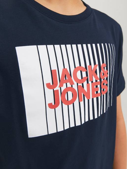 JACK&JONES JJECORP LOGO TEE PLAY SS O-NECK NOOS JNR