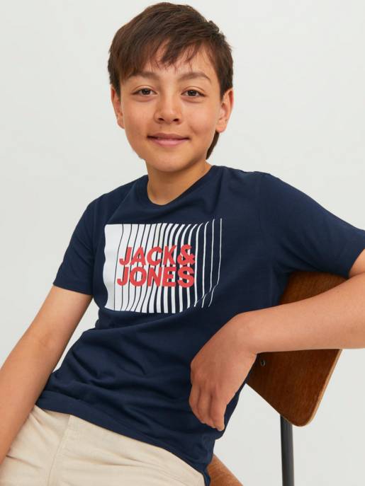JACK&JONES JJECORP LOGO TEE PLAY SS O-NECK NOOS JNR