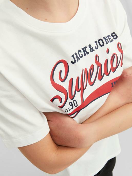 JACK&JONES JJELOGO TEE SS NECK 2 COL 23/24 NOOS JNR