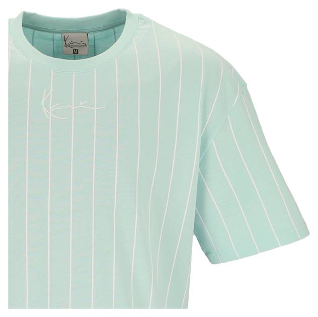 Karl Kani Small Signature Essential Pinstripe Tee