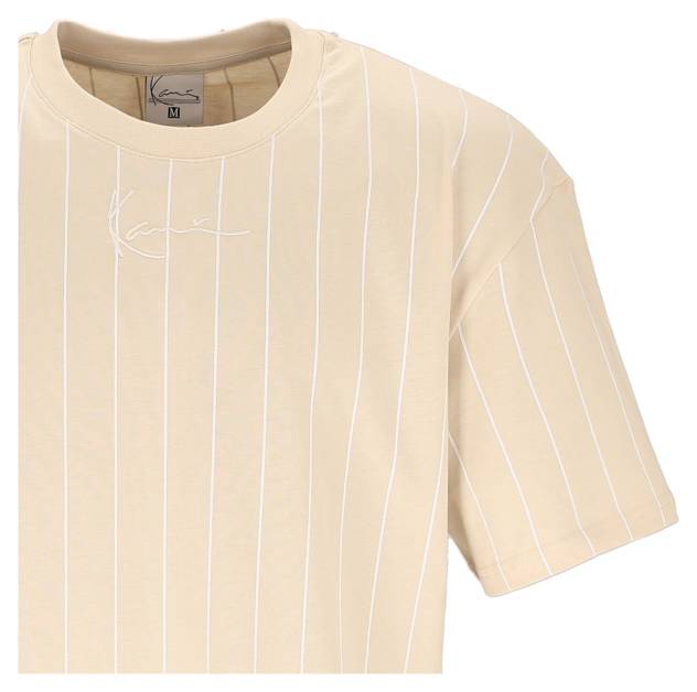 Karl Kani Small Signature Essential Pinstripe Tee