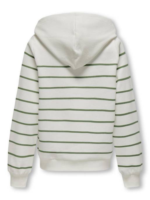 KIDS ONLY KOGADELLE L/S STRIPE HOOD CS SWT NOOS