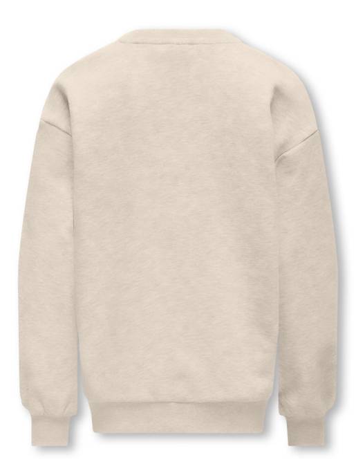 KIDS ONLY KOGAUDREY L/S OVERSIZE O-NECK FF SWT