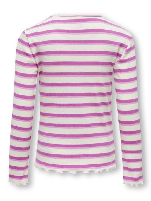 KIDS ONLY KOGEVIG L/S RIB TOP JRS