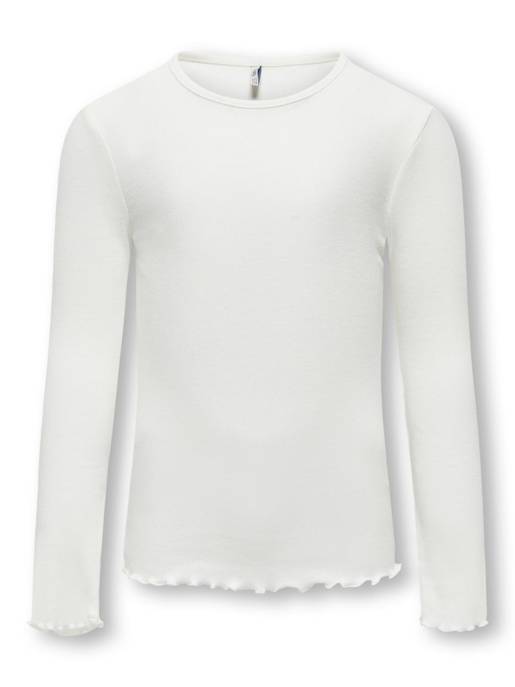 KIDS ONLY KOGEVIG L/S RIB TOP JRS