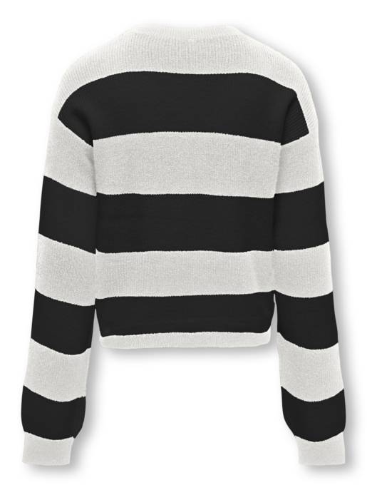 KIDS ONLY KOGFRANCA SHORT L/S STRIPE KNT NOOS