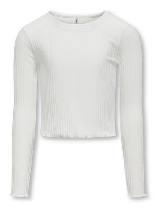 KIDS ONLY KOGNELLA L/S O-NECK TOP JRS NOOS