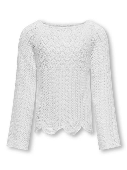 KIDS ONLY KOGNEWCARLA L/S SHORT CABLE KNT