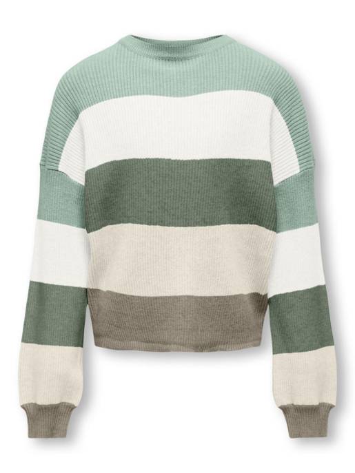 KIDS ONLY KOGSANDY L/S STRIPE PULLOVER KNT NO
