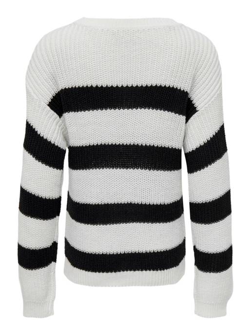 KIDS ONLY KOGSIF LS STRIPED PULLOVER KNT