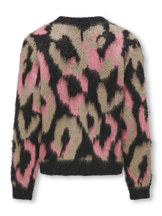 KIDS ONLY KOGWILD L/S JQ O-NECK KNT