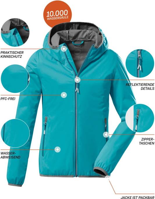 KILLTEC Funktionsjacke "KOS 164 GRLS JCKT"