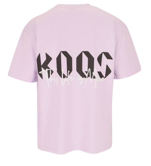 KOQS Backprint T-Shirt "This Life Is Mine"