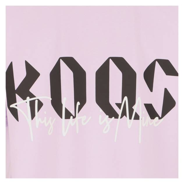 KOQS Backprint T-Shirt "This Life Is Mine"