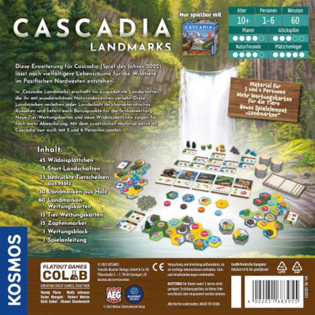 Kosmos Cascadia Landmarks