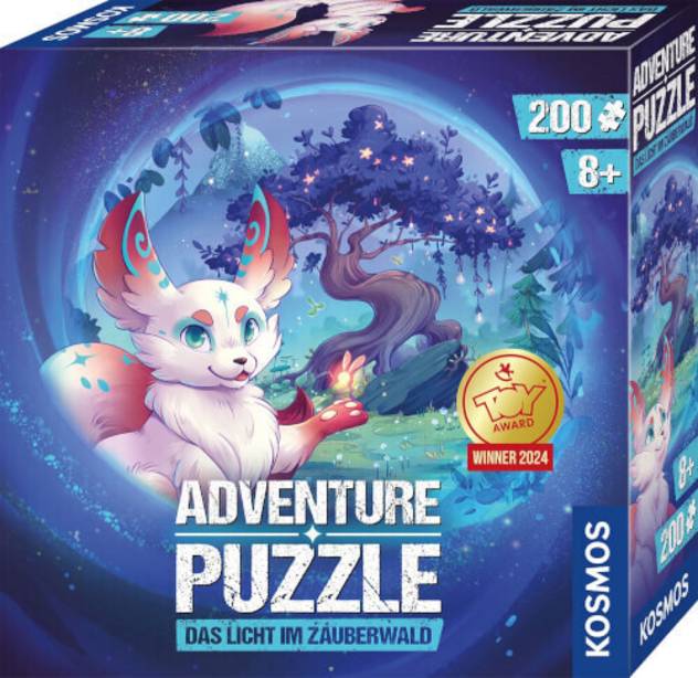 Kosmos Puzzle Das Licht im Zauberwald