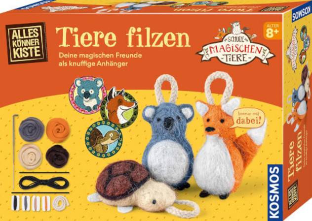 Kosmos Schule der magischen Tiere Tiere filzen