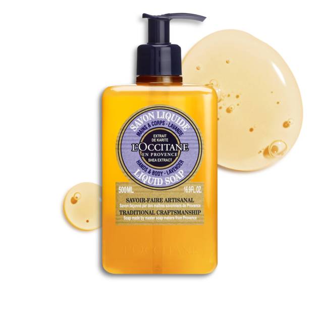 L´OCCITANE "KARITÉ" Flüssigseife Lavendel 500 Ml
