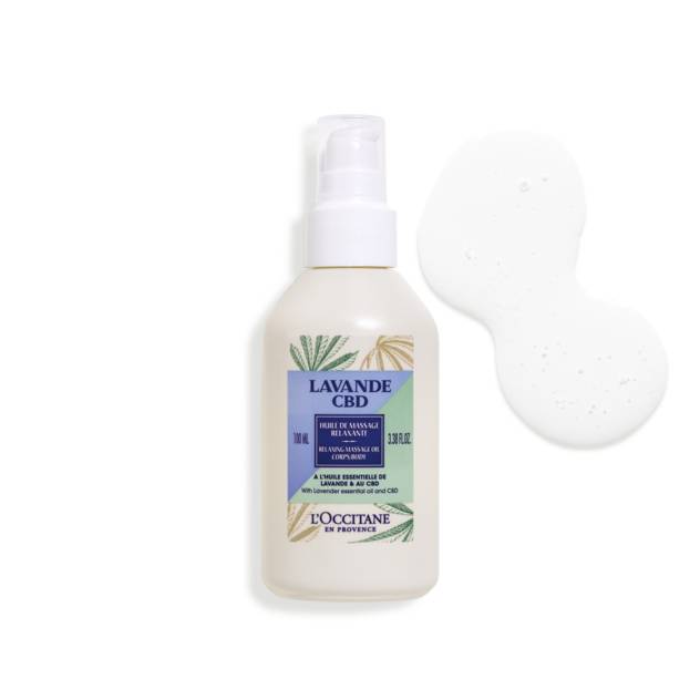 L´OCCITANE "LAVENDEL" CBD Massageöl 100 ml