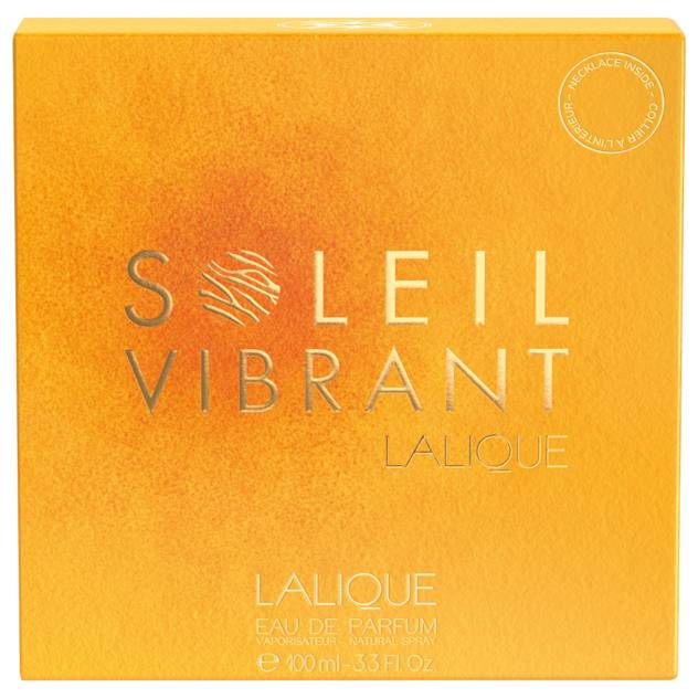 LALIQUE "Soleil Vibrant" EdP Spray 100 Ml