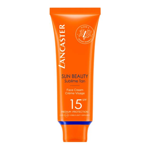 LANCASTER "Sun Beauty Face" Cream SPF15 50 ml