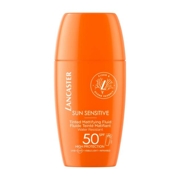 LANCASTER "Sun Sensitive" Matt Fluid SPF50 30 ml
