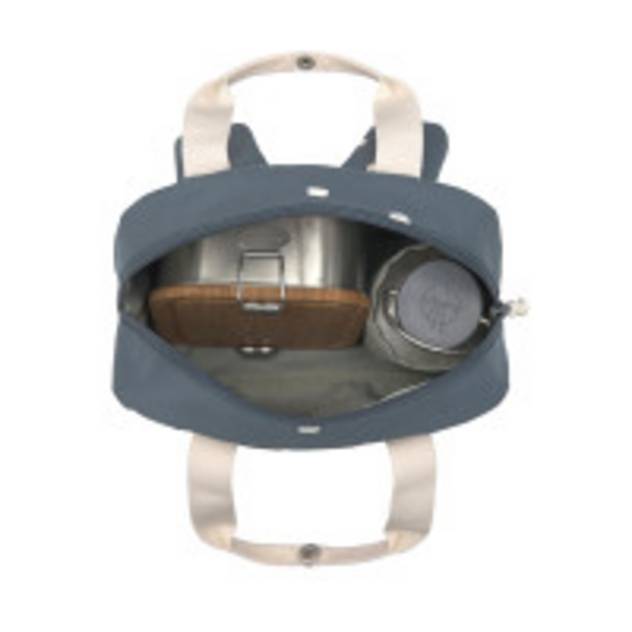 LÄSSIG Mini Square Backpack Happy Prints Midnight