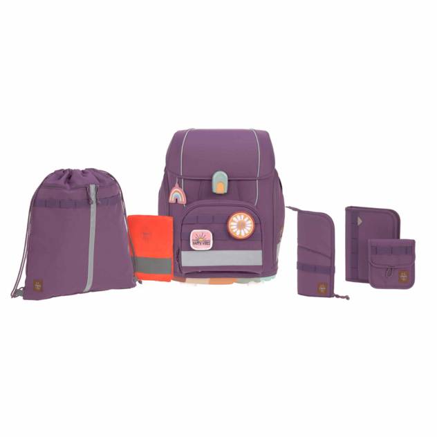 LÄSSIG School Set Boxy Unique purple
