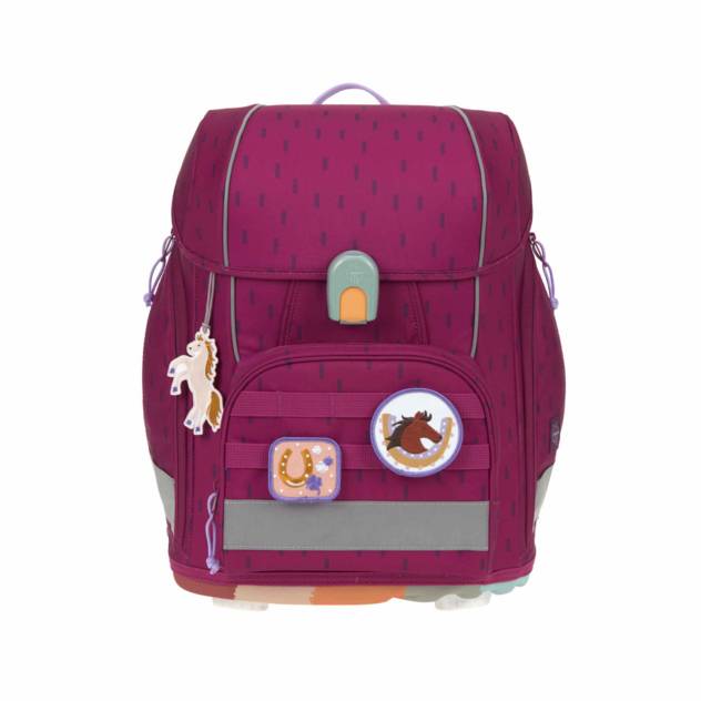 LÄSSIG School Set Boxy Unique Speckles Berry