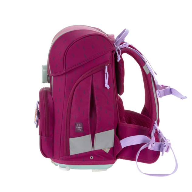 LÄSSIG School Set Boxy Unique Speckles Berry