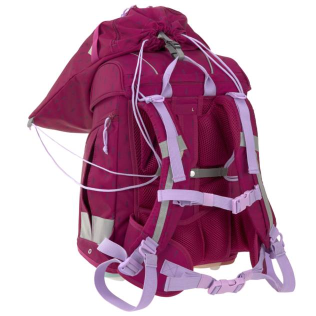 LÄSSIG School Set Boxy Unique Speckles Berry