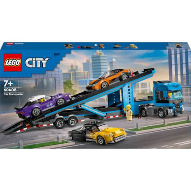 Lego City 60408 Autotransporter mit Sportwagen V29