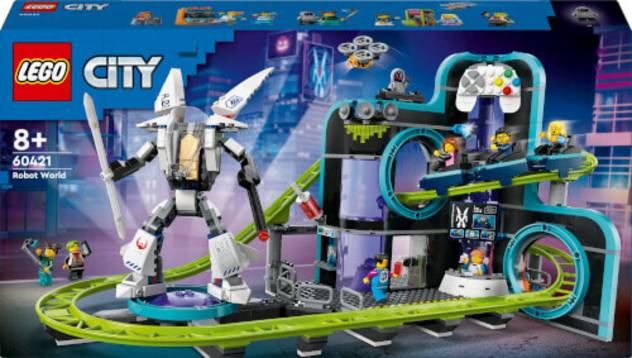 Lego City 60421 Achterbahn Mit Roboter-Mech V29