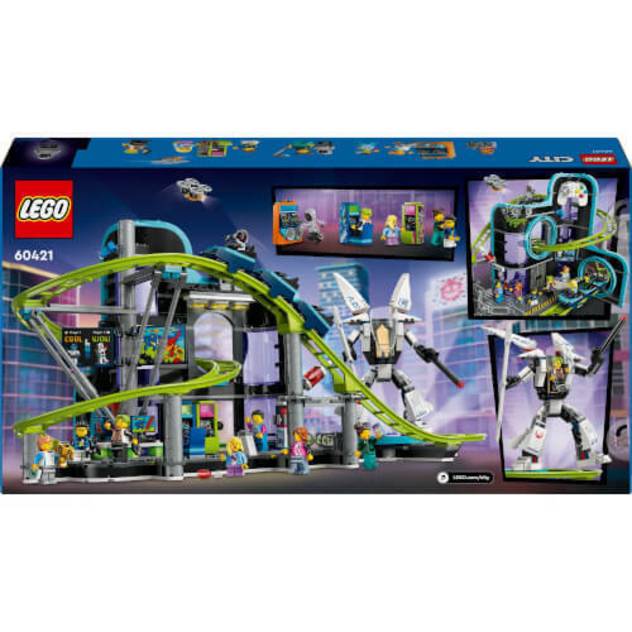 Lego City 60421 Achterbahn Mit Roboter-Mech V29