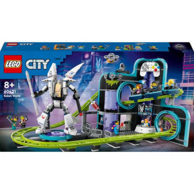 Lego City 60421 Achterbahn mit Roboter-Mech V29