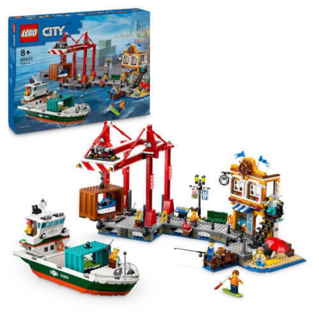 Lego City 60422 Hafen Mit Frachtschiff V29