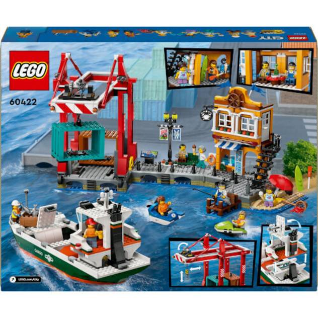 Lego City 60422 Hafen Mit Frachtschiff V29