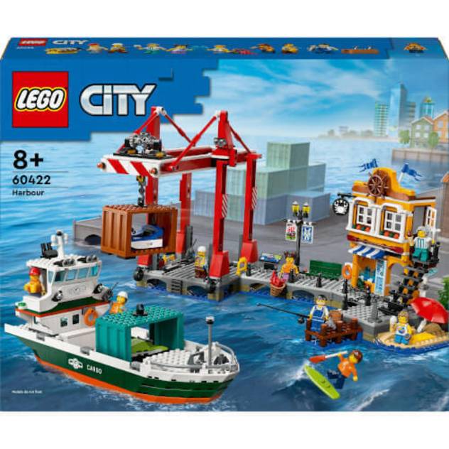 Lego City 60422 Hafen mit Frachtschiff V29