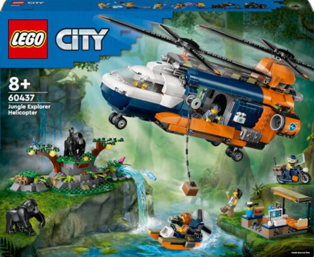 Lego City 60437 Dschungelforscher-Hubschrauber V29