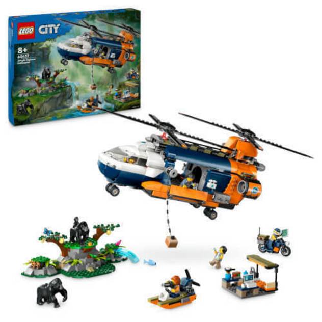 Lego City 60437 Dschungelforscher-Hubschrauber V29