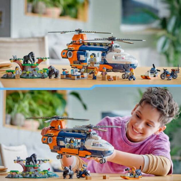 Lego City 60437 Dschungelforscher-Hubschrauber V29