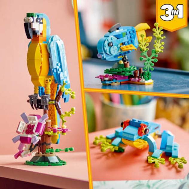 Lego Creator 31136 Exotischer Papagei
