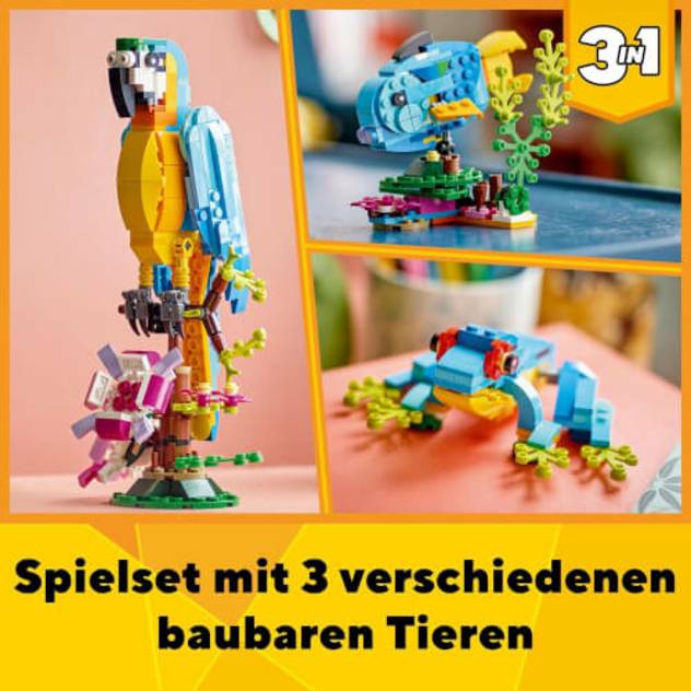 Lego Creator 31136 Exotischer Papagei