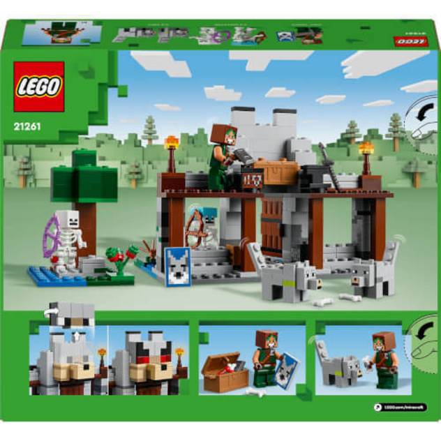Lego Minecraft 21261 Die Wolfsfestung V29